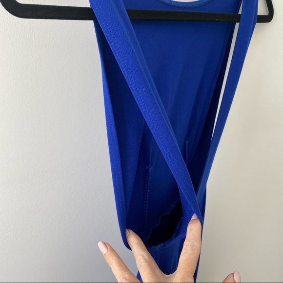 American Apparel Fit and Flare Backless Dress - Picture 6 of 8